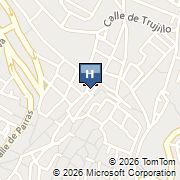 Parador de Caceres Map